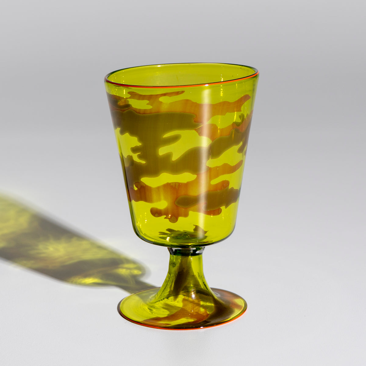 Camo Fluted Beer Glass
