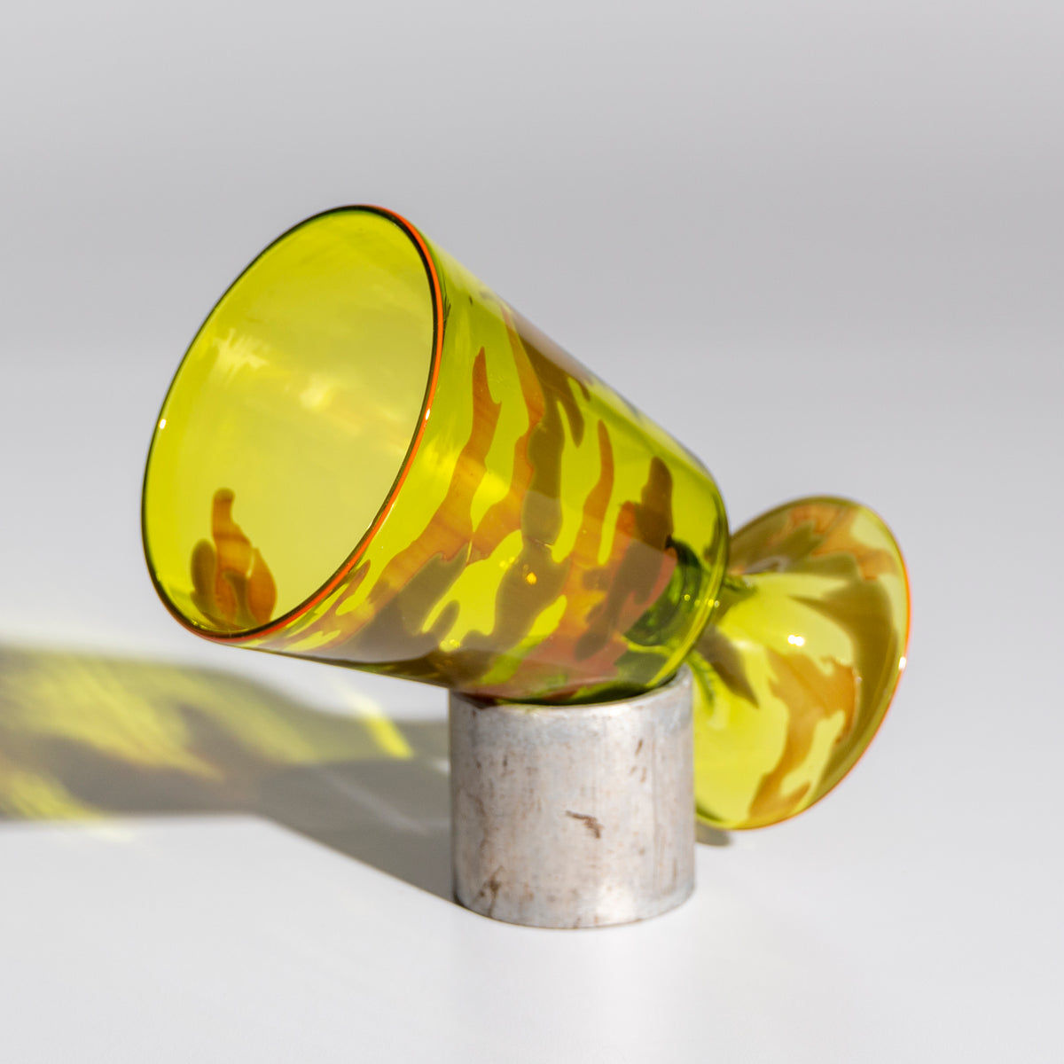 Camo Fluted Beer Glass