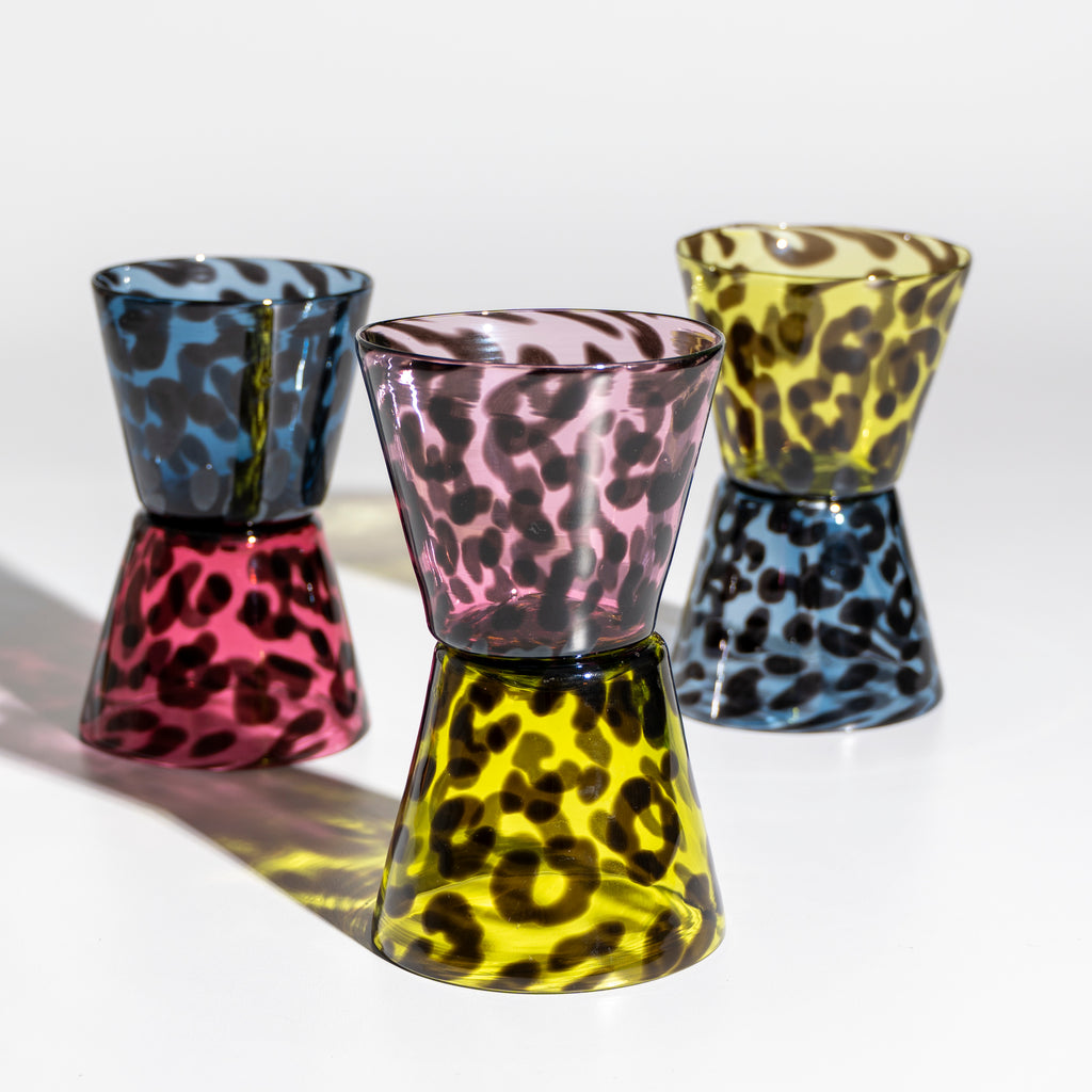 Leopard Print Cocktail Cups