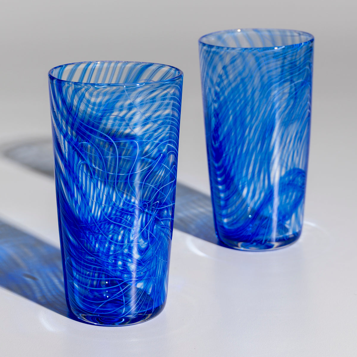 Blue Thread Tumbler
