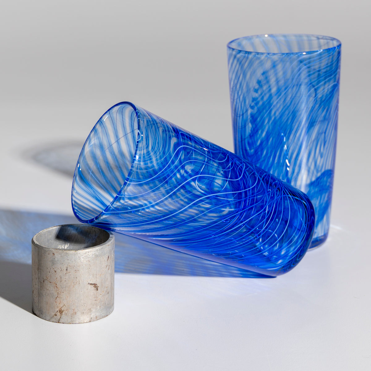 Blue Thread Tumbler